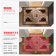 Qiqijia Floor Mat Entry Door Mat Home Door Mat Red Festive Non-Slip Wear-Resistant Entry Carpet Chinese Style Xiangyun Ruicai-Red 160*230cm