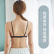 Bawenxing Pure Cotton Triangle Французское нижнее белье Тонкое подвесное подвесное подвесное белье для женщин с подушкой для молочной железы без стальных кольцевых базовых ремней Тонкий бюстгальтер 833# серый (регулируемые плечевые ремни) один размер 80-130JIN [Джин равен 0,5 кг]