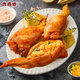 Eater's Road Chicken Wings with Rice Orleans Style Grilled Wings Air Fryer Semi-finished Instant Chicken Wings 900g/bag Wings with Rice