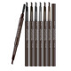 Color Hut Ally Eyebrow Pencil Etty Ally Double-head Rotating Hut Eyebrow Pencil Eyebrow Powder One-line eyebrow beginner eyebrow drawing with eyebrow brush 1# dark coffee/tawny new style 30% longer
