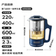 Morphyrichards Health Pot Portable Tea Maker Kettle Health Cup Small Office Home Multifunctional Tea Pot Integrated Hot Water Kettle 0.6L MR6086 Blue