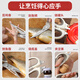 Kitchen scissors, multifunctional scissors, strong chicken bone scissors for kitchen, stainless steel household detachable barbecue food scissors, refrigerator scissors, detachable white gray multifunctional kitchen scissors magnetic knife cover, detachable white multifunctional kitchen scissors