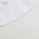 Mark Jenny girls sweet ruffle collar shirt children's shirt cotton top spring new style 241377 bleached 100 -