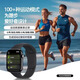 Xiaomi Buyi 2025 New Smart Watch No. 1 All-day Blood Pressure Blood Sugar Heart Rate Health Monitoring NFC Payment Access Control Bluetooth Call Sports Phone Watch for Men and Women Couple Extreme Night Black-ProMax-Top Model-NFC-Singdong Island