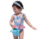 Yizi children's swimsuit girls one-piece swimsuit children's baby hot spring swimwear headband EZI20G061100cm