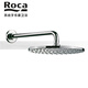 乐家（Roca）乐家 入墙式墙出方形花洒头5B9758C0N暗装顶篷圆形淋浴莲蓬头 5B9756C0N 方形墙出花洒 200mm