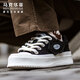 Mark Huafei sneakers men's shoes winter 2025 new large-toe thick-soled canvas shoes men's trendy non-slip light luxury height-increasing mesh shoes men black men and women same style 39 leather shoe code = sports code 40
