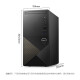 戴尔（DELL）成就3030 12代酷睿i3/i5办公游戏台式机设计师学习网课电脑整机定制 主机+23.8英寸显示器 i3-12100 16G 1T固态 核显