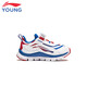 Li Ning children's shoes, children's sports shoes, boys and girls, Aurora shock-absorbing infant casual shoes 30YKNU090-57