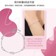 Dirholl PT950 Pig Nose Platinum Bracelet Women's Fashion Platinum Jewelry for Girlfriend and Wife 38th Women's Day Gift Pig Nose Platinum Bracelet