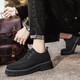 Citron Pavilion Martin Boots Chaussures masculines pour les chaussures d'alpinisme simples et polyvalentes d'hiver.