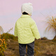 Mini Bala new winter waterproof and oil-proof jacket for boys and girls, baby warm thick shirt jacket