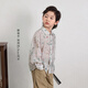 LUSON Chen Dazhu boys' new Chinese style long-sleeved shirt 2025 spring and autumn new children's coat top thin
