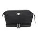 Portable new cosmetic bag small fragrance toiletry bag new hand storage travel bag black 27*15*16cm long