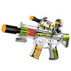 Snaen children's toy boy gun electric sound and light submachine gun telescopic hand 3-6 years old 2 baby birthday New Year gift