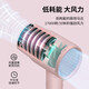 CONFU hair dryer for home use in student dormitories low power foldable quick drying hair care hot and cold air small portable mini hair dryer foldable low power 1100W KF-3135 Disney Pink