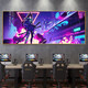 
E-sports room decoration Internet cafe Internet cafe wall hanging paintings Cyberpunk style hotel computer room background layout mural HJ14110 40*100CM9MM thin plate pattern film independent