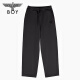 Junge London Winter Männer und Frauen gleiche Style Hosen Sport Casual Draping Vielseitige Straight Hosen N15901 Grau XS