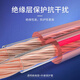 Sabo speaker cable fever-grade special speaker connection cable one-half oxygen-free copper power amplifier audio sheath cable 100/200/300 core audio cable gold and silver wire 2*1.5 gold and silver wire 100 meters