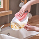 Kitchen rags absorb water and remove stains. Kitchen household dish towels, dish towels, household cleaning, hanging hand wipes, 5 pieces 30*30 random colors