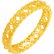 Saturday Fu has money to spend 5G technology gold ring girl birthday gift price A0112790 No. 16, about 2.59g