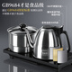 Shangyanfang tea set with tea tray, tea and water all-in-one fully automatic tea table high-end kung fu tea making set