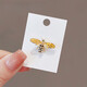 Shijun (SHIJUN) suit brooch men's bee light luxury personality cute little clothes collar pin temperament brooch pin accessories sense LY3543 brooch little wasp
