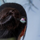 Shilihe original antique style hairpin ox horn hairpin Hanfu hair accessories modern simple mother-of-pearl hairpin gift for girlfriend and best friend Xiaohe hairpin