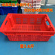 Pork cold storage special box commercial meat basket plastic basket rectangular cold storage freezing frame factory hotel transfer box fully sealed (length 60 width 40 height 20 cm) green