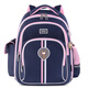 UNIVERSITY OF OXFORD牛津小学生书包男孩护脊减负1-3-6年级儿童双肩包一年级轻便女童4 X719深蓝粉 推荐1-3年级