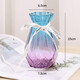 TaTanice glass vase vase dry flower artificial flower hydroponic flower arrangement rose lily rich bamboo living room decoration