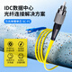 HAILE single mode fiber optic jumper (SC-FC, 9/125) telecommunications grade single core tail fiber network cable 1.5 meters HJ-1SC-FC-S1.5