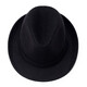 Old man's top hat men's winter thickened and warm old man's hat old man's grandfather Shanghai beach old man's hat men's dad black minimum size 56 cm hat circumference