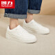 Pull back women's shoes white shoes women's 2024 spring new shoes women's versatile sports sneakers students thick-soled casual shoes trendy white (classic versatile style) 38