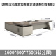 Guiqiu Boss Desk Simple Modern Slant-Leg Executive Desk Single President Desk Manager Desk and Chair Combination Office Furniture 1.6 Meter Boss Desk