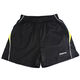 川崎KAWASAKI羽毛球服 男女中性款休闲运动短裤子运动裤透气排汗黑色YMB-181 XL