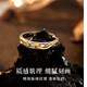 Zhizhen Yinlou silver ring men's live trendy high-end single tail ring Chinese Valentine's Day gift birthday gift for boyfriend and husband Lone Star Men's Ring