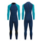 BLUE DIVE cross-border 3mm one-piece wetsuit water rescue warm snorkeling coach paddleboard surfing cold-proof jellyfish wetsuit 3mm black 2XL