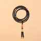 Henglijia Original Natural Medicine Amber Buddha Beads Bracelet for Men and Women South Red Agate Gourd 108 Bodhi Seed Rosary Beads Bracelet Upgraded 6mm-108 Beads