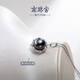 Nanzhu Palace 925 silver seawater pearl pendant black pearl pearl necklace for girlfriend and mother C-HJD100SN-Y 10.0-11.0mm