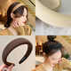 Youfang high skull headband women's 2025 new headband headband face pressing wide-brimmed hair bundle face wash hairpin high-end headwear dark coffee 1 pack