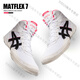 ASICS Fighting Wrestling Shoes MATFLEX7 Boxing Deadlift Fitness Comprehensive Training Shoes Official Flagship Authentic White Black Pink (It is recommended to take one size larger) 1081A05 42 US9H (267.5)
