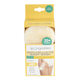 Spongeables Natural Loofah Bath Sponges Citrus Anti-Cellulite Massage 3-Pack Gentle Cleansing