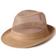 KAMILONG Hat Men's Summer Hat Middle-aged and Elderly Sun Protection Sun Hat Breathable Cool Hat Mesh Straw Hat Dad Sun Hat Whole Network Dark Khaki One Size 58CM