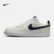 NIKE Nike casual shoes men's shoes 2025 new Court Vision low top lightweight and comfortable sports shoes skateboard shoes HQ4867-101/Said white/Deep sea blue 42.5