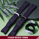 Ruinai She is suitable for Citizen Chengcheng AW1475 S094828 1476 1477 1479 4155 silicone rubber strap Black-black buckle 24mm