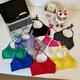 Ruqiuyao 2025 new summer style hot girl sexy halterneck tube top women's outer vest backless underwear beautiful back bottoming bra red one size fits all (suitable for 80-125 Jin Jin equals 0.5 kg)