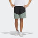 Adidas Neo Shorts Pantalones para hombres Summer Nuevo entrenamiento de fitness al aire libre Pantalones de pellizco Pantalones de playa transpirables para correr pantalones cortos negros IP3882 S