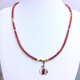 Zhaohao Coral Necklace Zodiac Year Ball Necklace