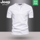 Jeep Spirit 1941 Jeep Sommer Henry Shirt Herren T-Shirt Retro American halbärmelte einfarbige kurzärmelige, harte Guy Top-Basis-Hemd Dunkelgrau M 100-116jin [Jin entspricht 0,5 kg]